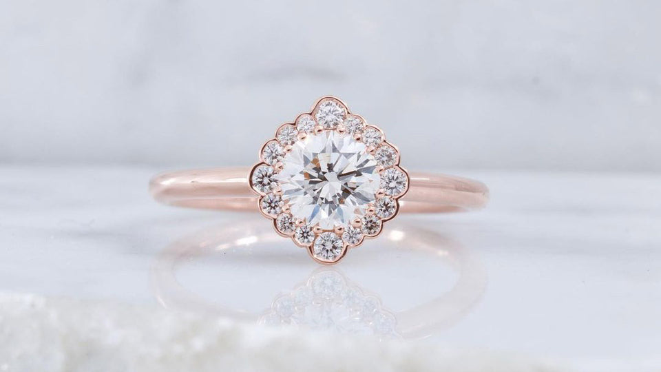 30 Simple Engagement Rings with Perfect Minimalist Style – Honey Jewelry Co
