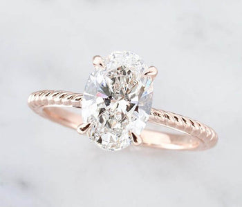 24 Rose Gold Solitaire Engagement Rings for Every Style