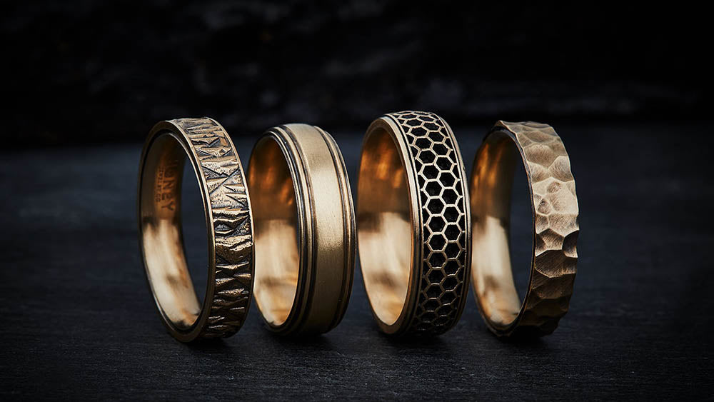 21 Unique Men'S Wedding Bands With Timeless Style