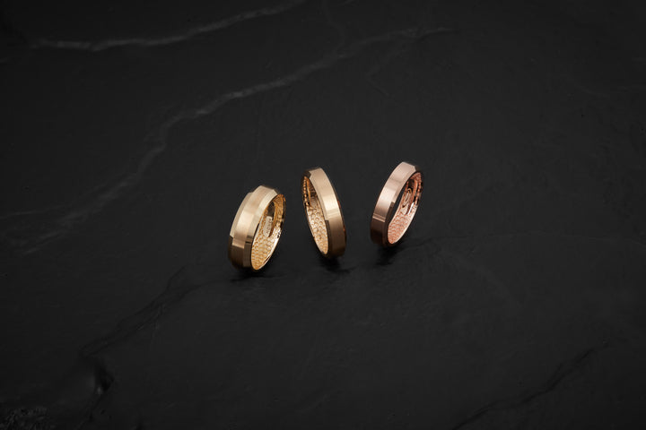 Designer Men's Wedding Bands-Honey Jewelry Co