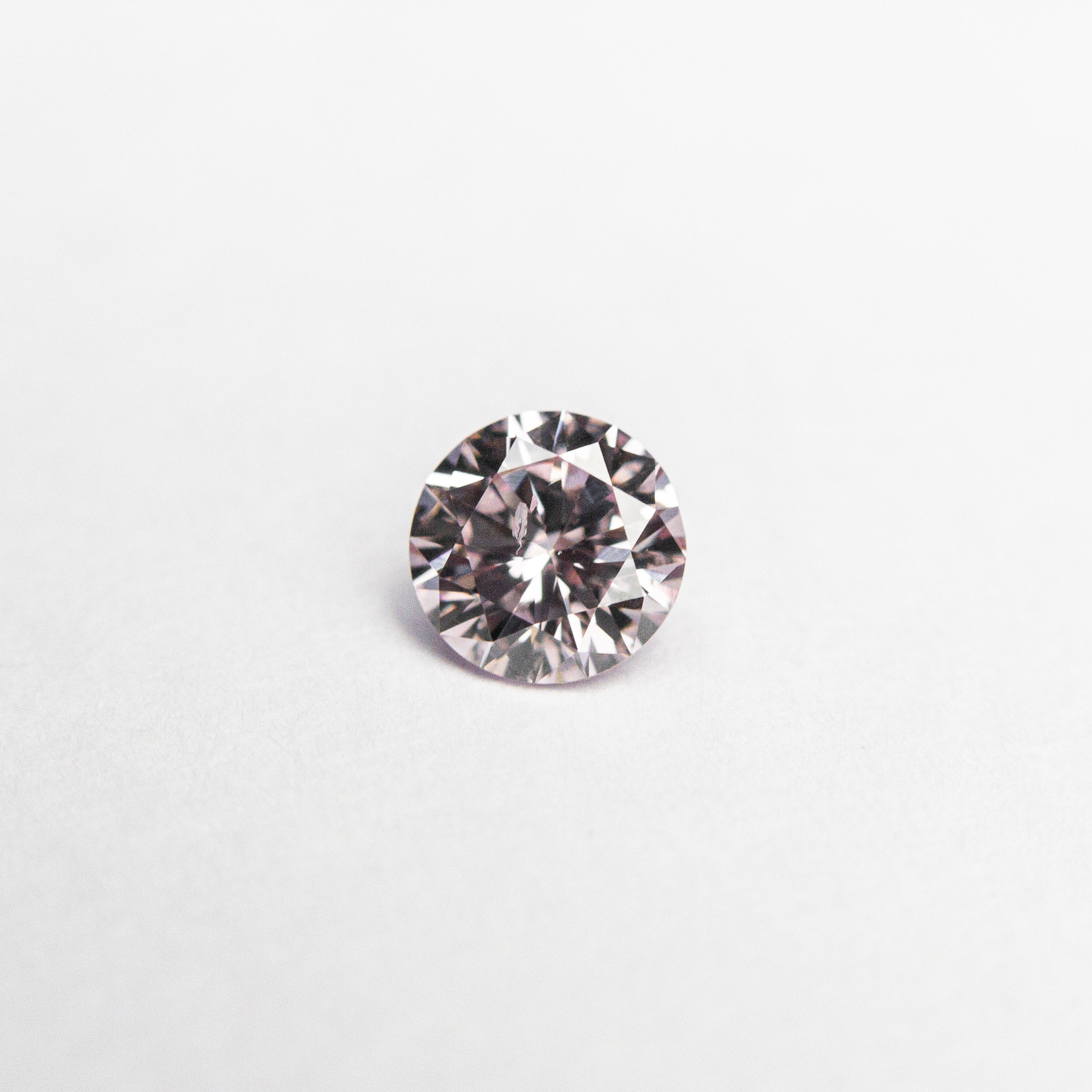 0.24ct 4.09x4.06x2.43mm GIA Fancy Purplish Pink Round Brilliant 24166-01