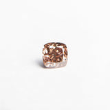 0.30ct 3.74x3.69x2.49mm GIA SI2 Fancy Deep Brownish Orangy Pink Cushion Brilliant 🇦🇺 24104-01
