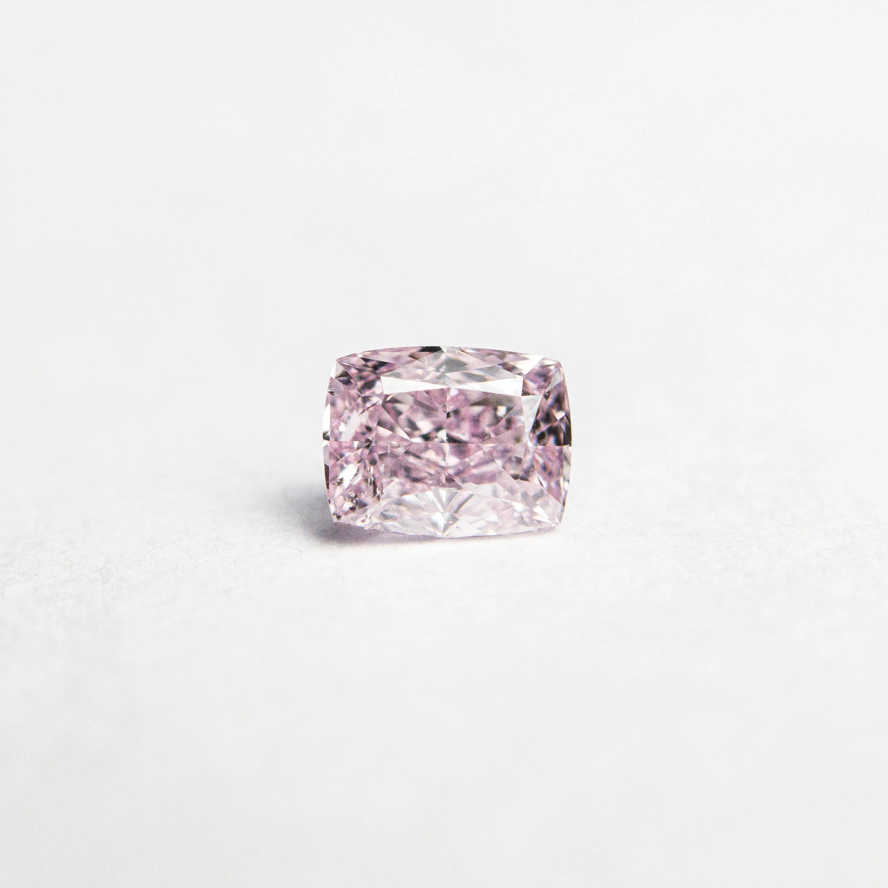 0.30ct 4.43x3.39x2.27mm GIA SI2 Fancy Intense Purple-Pink Cushion Brilliant 🇨🇦 24164-01