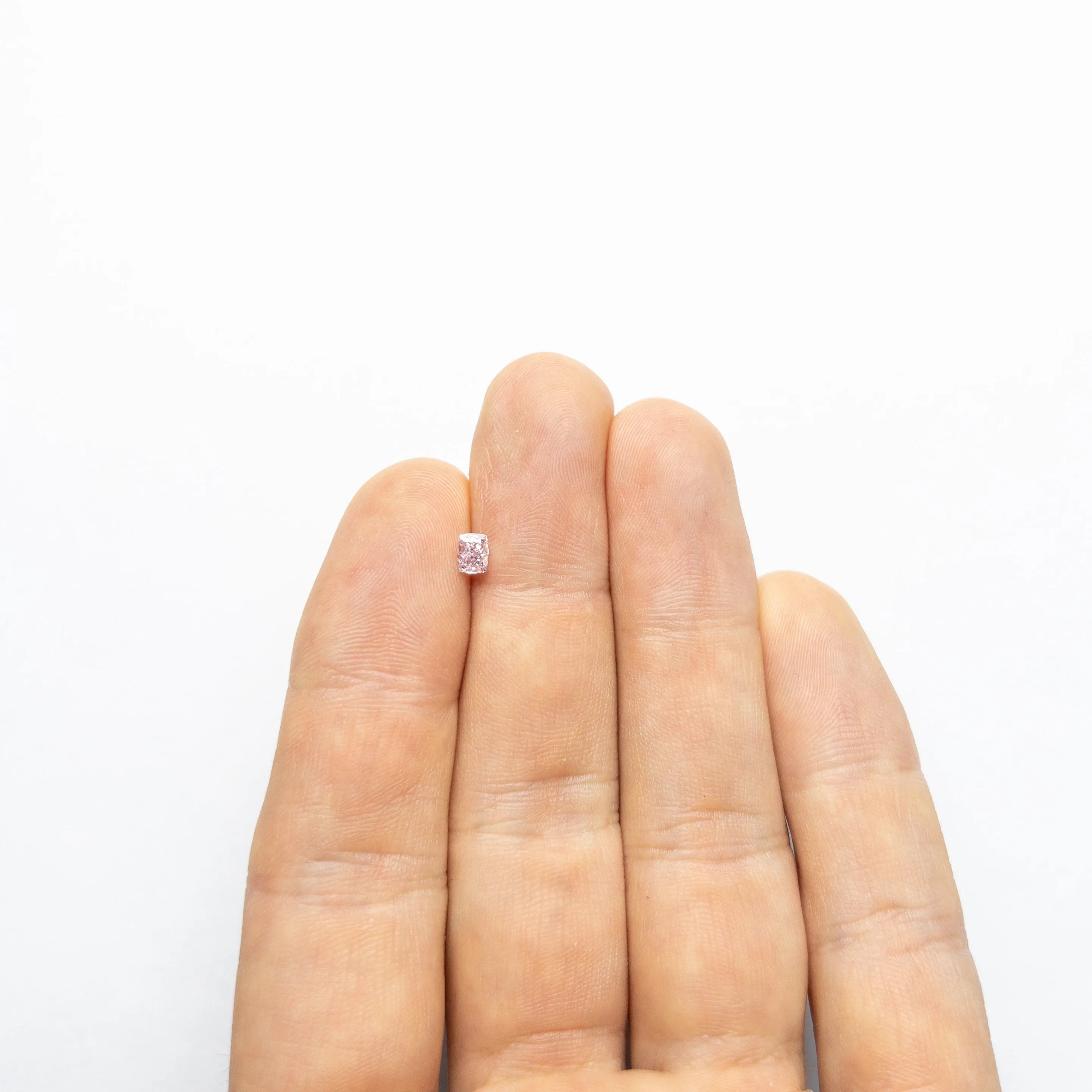 0.30ct 4.43x3.39x2.27mm GIA SI2 Fancy Intense Purple-Pink Cushion Brilliant 🇨🇦 24164-01