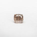 0.35ct 3.92x3.71x2.65mm GIA VS2 Fancy Brown-Pink Cushion Brilliant 🇦🇺 24124-01