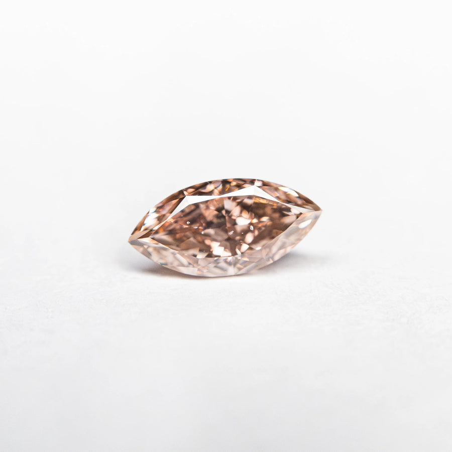 0.35ct 6.93x3.37x2.17mm SI1 Fancy Intense Orangy Pink Marquise Brilliant 🇦🇺 24149-01