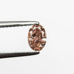 0.50ct 5.89x3.98x2.71mm GIA SI2 Fancy Deep Brownish Orangy Pink Oval Brilliant 🇦🇺 24163-01