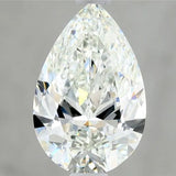 1.00ct Pear Natural Diamond (Colour F, Clarity IF, Cut VG, IGI Certified)