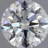 1.00ct Round Natural Diamond (Colour J, Clarity VS2, Cut EX, IGI Certified)