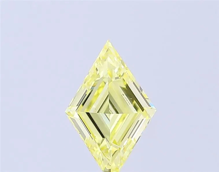 1.01ct Lozenge Lab Grown Diamond (Colour Fancy Yellow, Clarity VS1, IGI Certified)