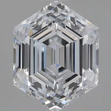 1.03ct Hexagonal Lab Grown Diamond (Colour F, Clarity VVS2, IGI Certified)