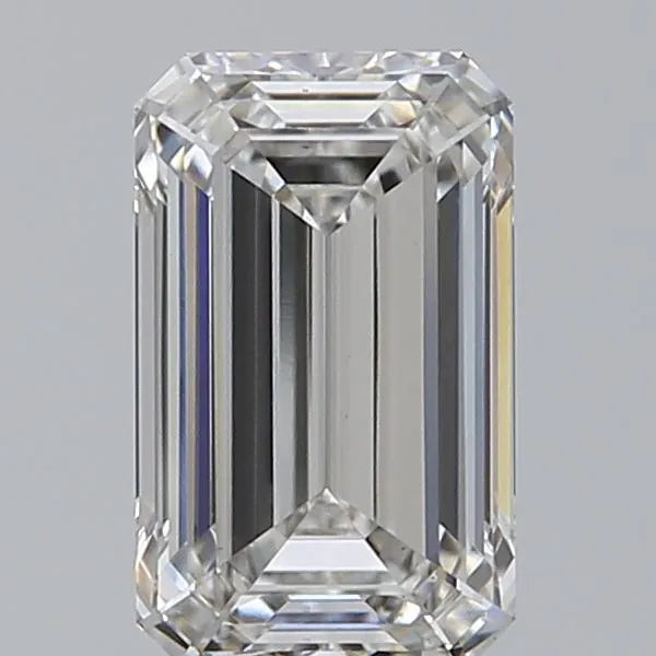 1.23ct Emerald Lab Grown Diamond (Colour F, Clarity VS1, IGI Certified)