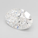 1.54ct Oval Lab Grown Diamond (Colour D, Clarity IF, Cut EX, IGI Certified)