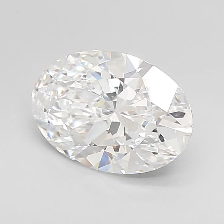 1.54ct Oval Lab Grown Diamond (Colour D, Clarity IF, Cut EX, IGI Certified)
