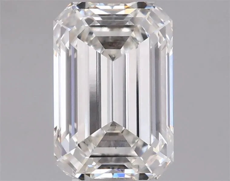 1.55ct Emerald Lab Grown Diamond (Colour G, Clarity VVS2, IGI Certified)