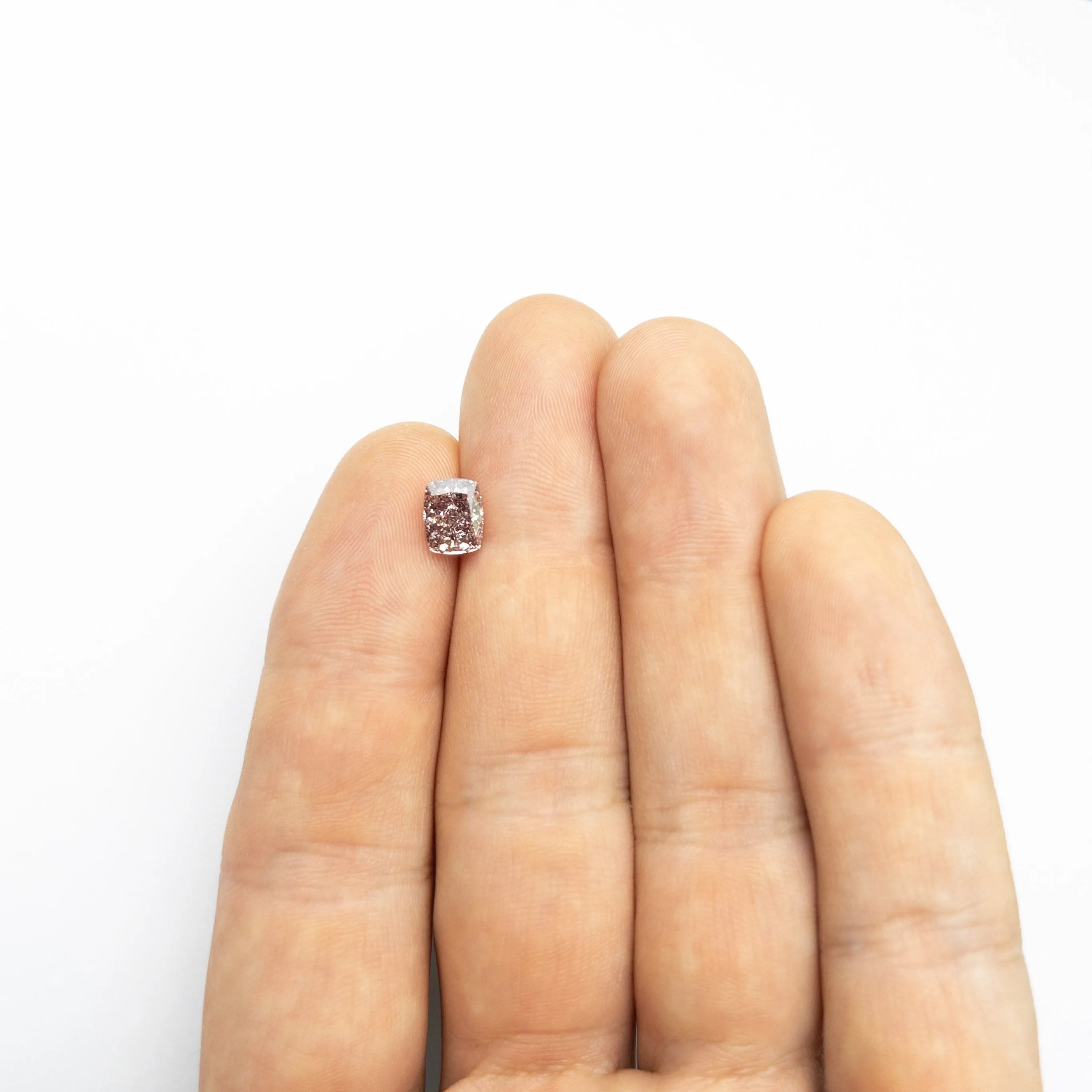 1.76ct 7.65x6.01x4.18mm GIA VS2 Fancy Brown-Pink Cushion Brilliant 🇨🇦 24111-01