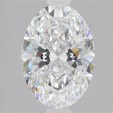 1.87ct Oval Lab Grown Diamond (Colour D, Clarity VS1, IGI Certified)