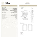 1.50ct 8.58x7.77x1.91mm GIA VS1 Fancy Yellow-Brown Cut Corner Rectangle Portrait Cut 28017-01