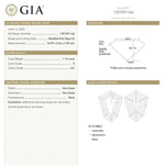 1.10ct 10.99x5.26x2.90mm GIA SI1 E Kite Step Cut 19488-01