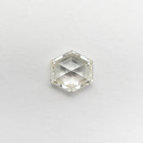 0.66ct 5.54x5.51x2.75mm SI1 K Hexagon Step Cut 🇨🇦 19386-09