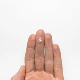 1.25ct 8.94x6.42x2.66mm SI2 I Pear Rosecut 19405-06