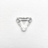 0.50ct 5.51x6.09x1.83mm SI2 F Cut Corner Triangle Portrait Cut 19438-35