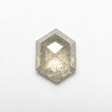 2.13ct 9.89x7.36x3.56mm Hexagon Rosecut 19606-22