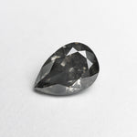 1.01ct 7.83x5.42x3.38mm Fancy Dark Grey Pear Brilliant 19913-01