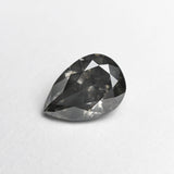 1.01ct 7.83x5.42x3.38mm Fancy Dark Grey Pear Brilliant 19913-01