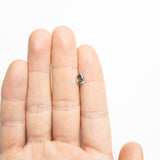 1.01ct 7.83x5.42x3.38mm Fancy Grey Pear Brilliant 19913-01