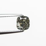 1.01ct 5.22x5.59x3.90mm Fancy Grey Cushion Brilliant 19913-02