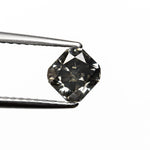 0.91ct 5.12x4.88x3.88mm SI2 Fancy Grey Cushion Brilliant 19923-20