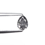 0.38ct 5.45x3.98x2.43mm Fancy Grey Pear Brilliant 19923-56