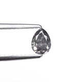 0.38ct 5.45x3.98x2.43mm Fancy Grey Pear Brilliant 19923-56