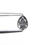 0.38ct 5.45x3.98x2.43mm Fancy Grey Pear Brilliant 19923-56