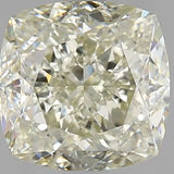 2.00ct Cushion brilliant Natural Diamond (Colour Fancy Light Greenish Yellow, Clarity VS1, GIA Certified)