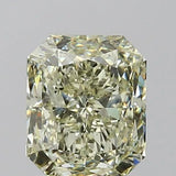 2.01ct Radiant Natural Diamond (Colour Fancy Light Green, Clarity VS2, GIA Certified)