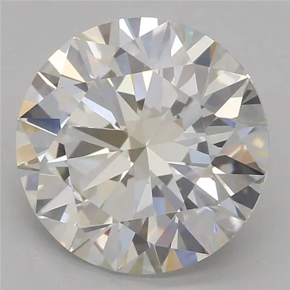 2.02ct Round Lab Grown Diamond (Colour F, Clarity VVS2, Cut EX, IGI Certified)