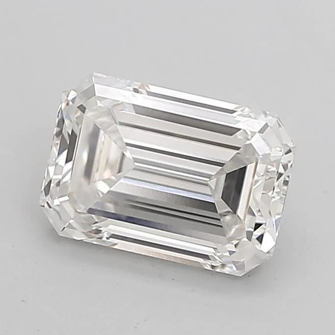 2.04ct Emerald Lab Grown Diamond (Colour F, Clarity VVS2, IGI Certified)