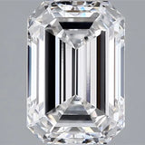2.04ct Emerald Lab Grown Diamond (Colour G, Clarity VVS2, IGI Certified)