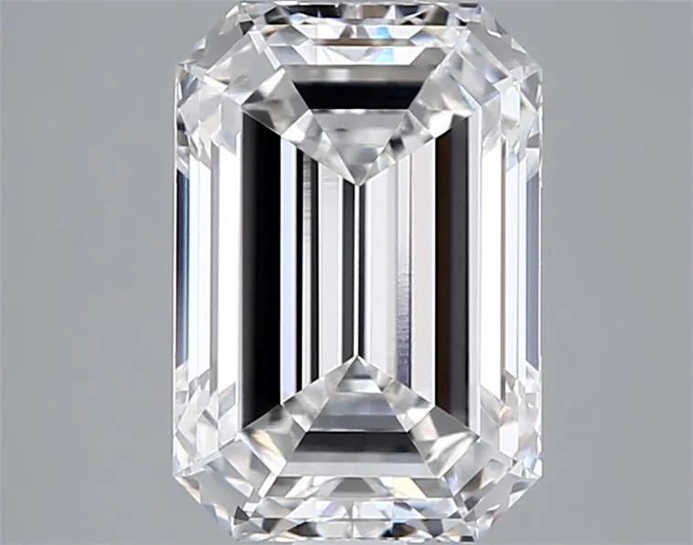 2.04ct Emerald Lab Grown Diamond (Colour G, Clarity VVS2, IGI Certified)