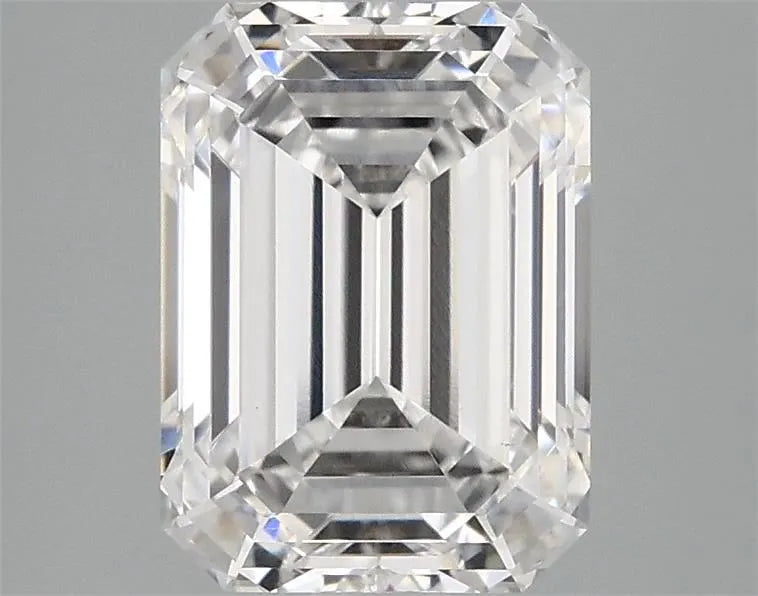 2.06ct Emerald Lab Grown Diamond (Colour E, Clarity VVS2, IGI Certified)