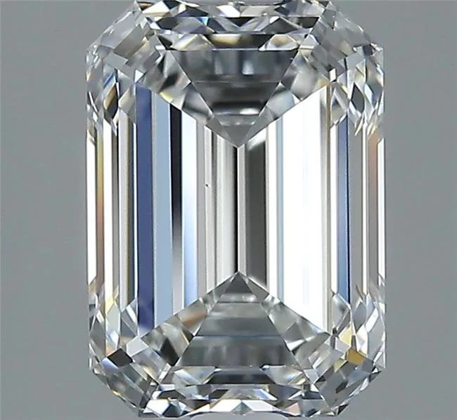 2.18ct Emerald Natural Diamond (Colour F, Clarity VS1, GIA Certified)