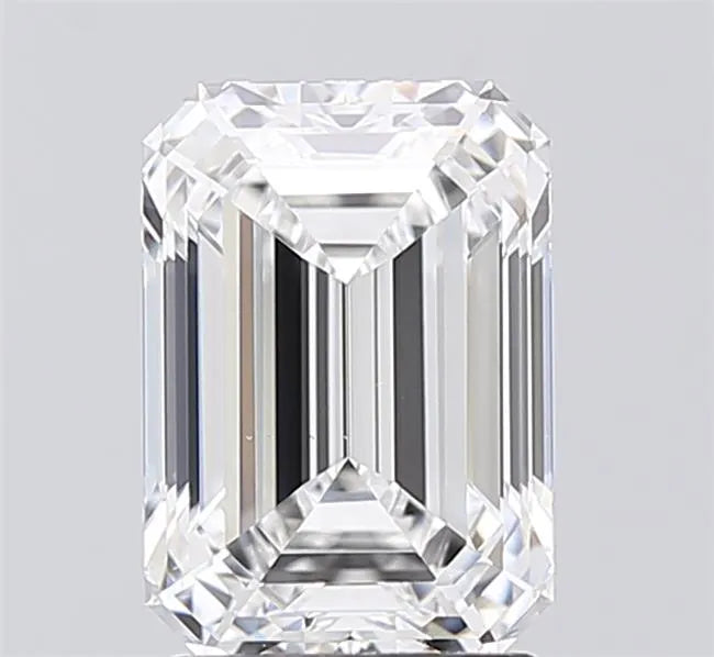 2.50ct Emerald Lab Grown Diamond (Colour D, Clarity VS2, IGI Certified)