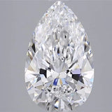 2.50ct Pear Lab Grown Diamond (Colour E, Clarity VS2, IGI Certified)