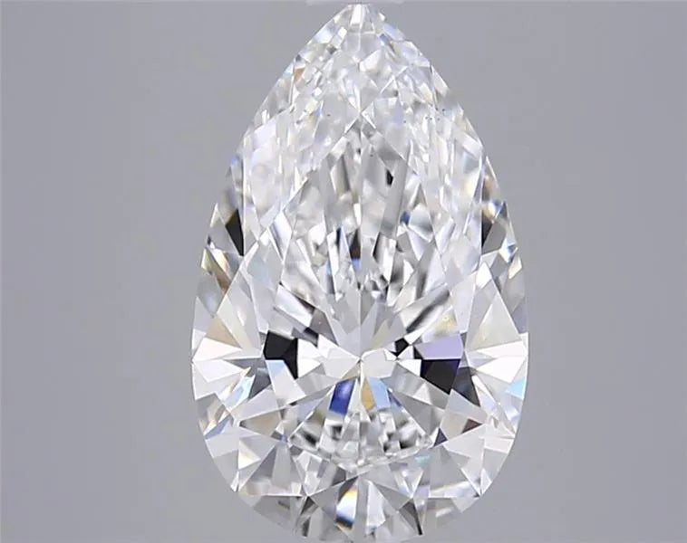 2.50ct Pear Lab Grown Diamond (Colour E, Clarity VS2, IGI Certified)