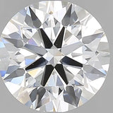 2.50ct Round Lab Grown Diamond (Colour G, Clarity VVS2, Cut ID, IGI Certified)
