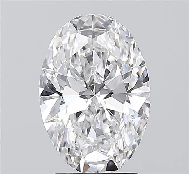 2.51ct Oval Lab Grown Diamond (Colour E, Clarity VS2, IGI Certified)