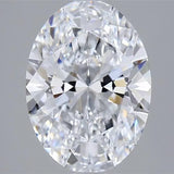 2.55ct Oval Lab Grown Diamond (Colour E, Clarity VVS1, IGI Certified)