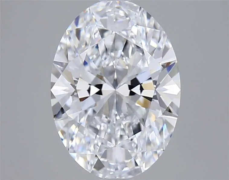 2.55ct Oval Lab Grown Diamond (Colour E, Clarity VVS1, IGI Certified)